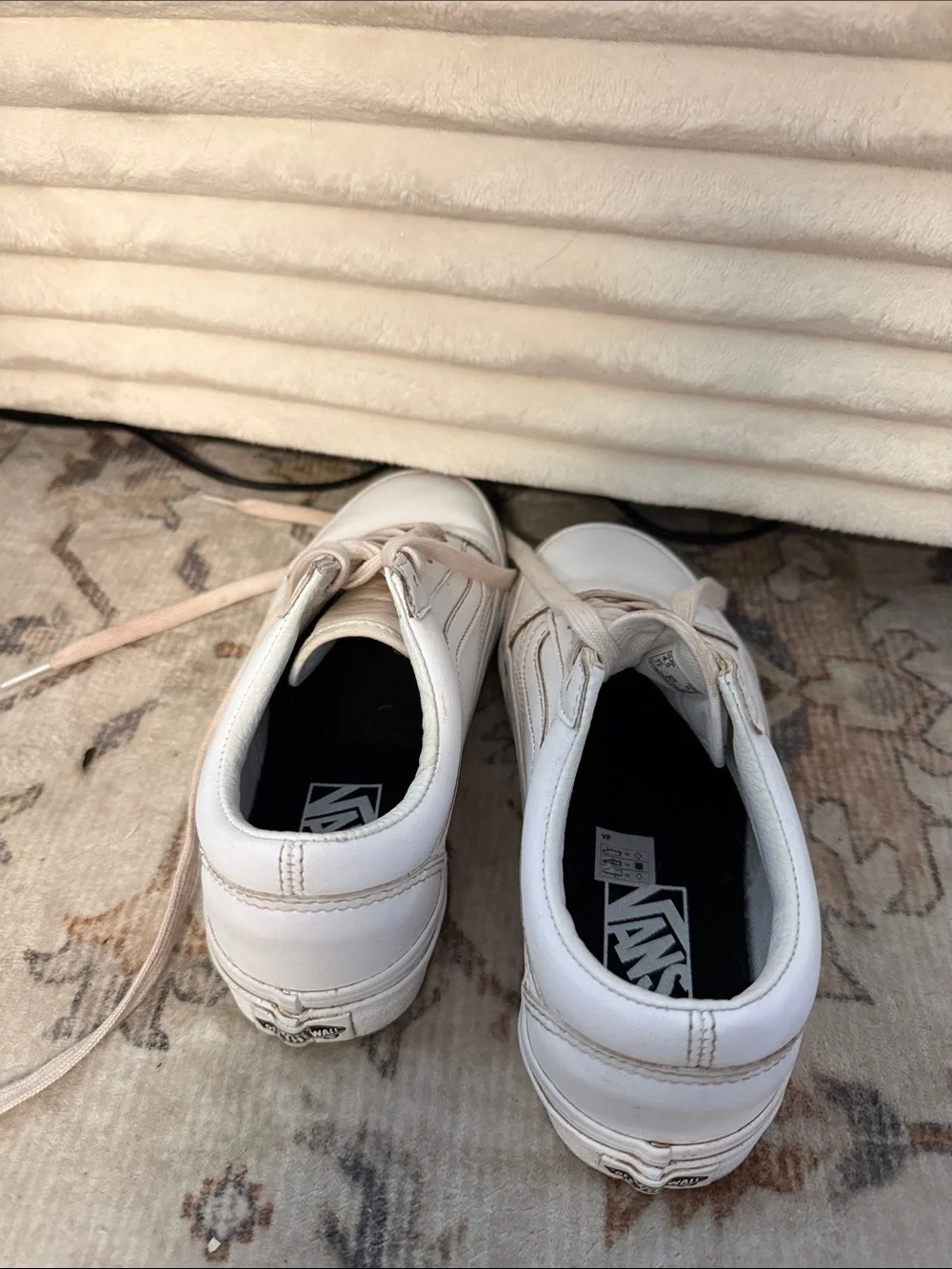 Vans only worn